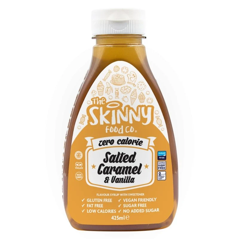 Salted Caramel Vanilla Virtually Zero © Zuckerfreier dünner Sirup - 425 ml
