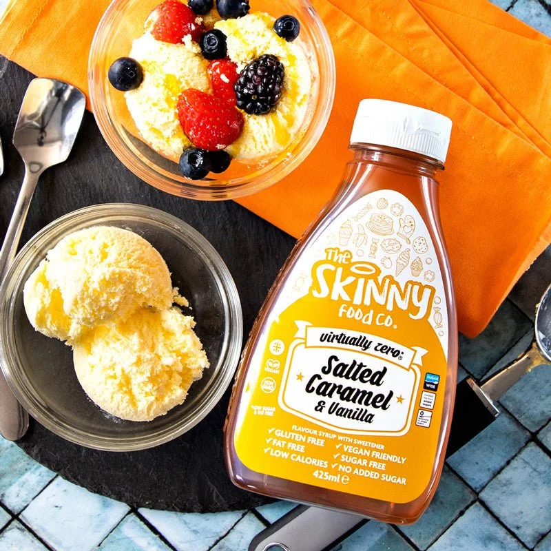 Salted Caramel Vanilla Virtually Zero © Zuckerfreier dünner Sirup - 425 ml