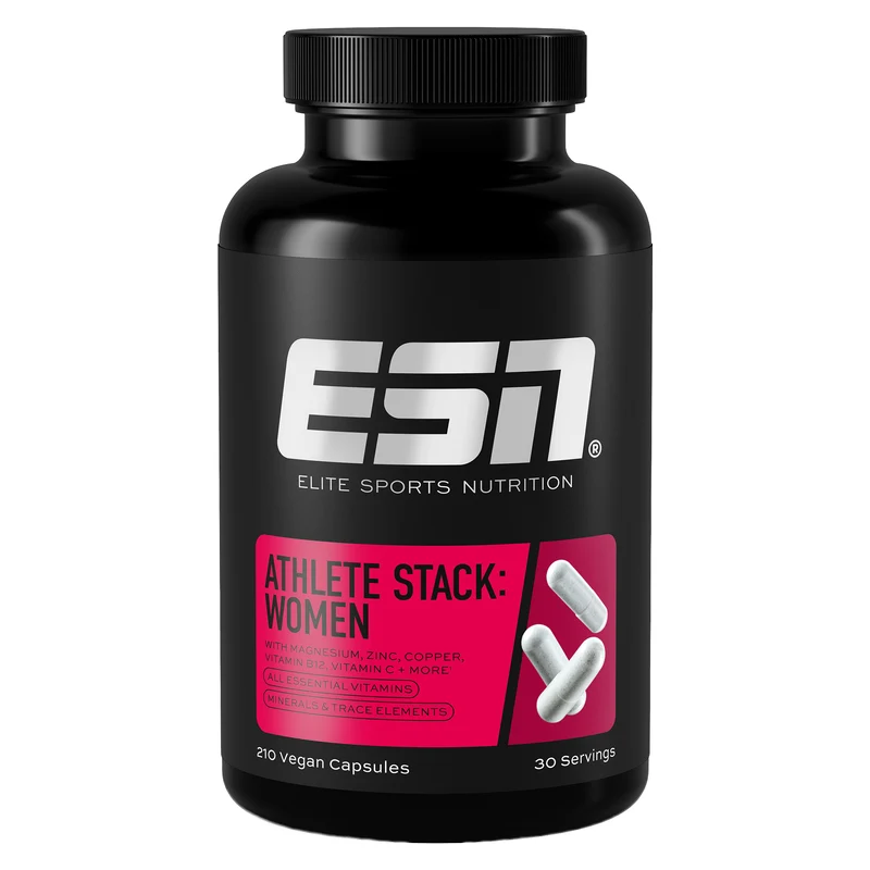 ESN Athlete Stack Women | 210 Kapseln