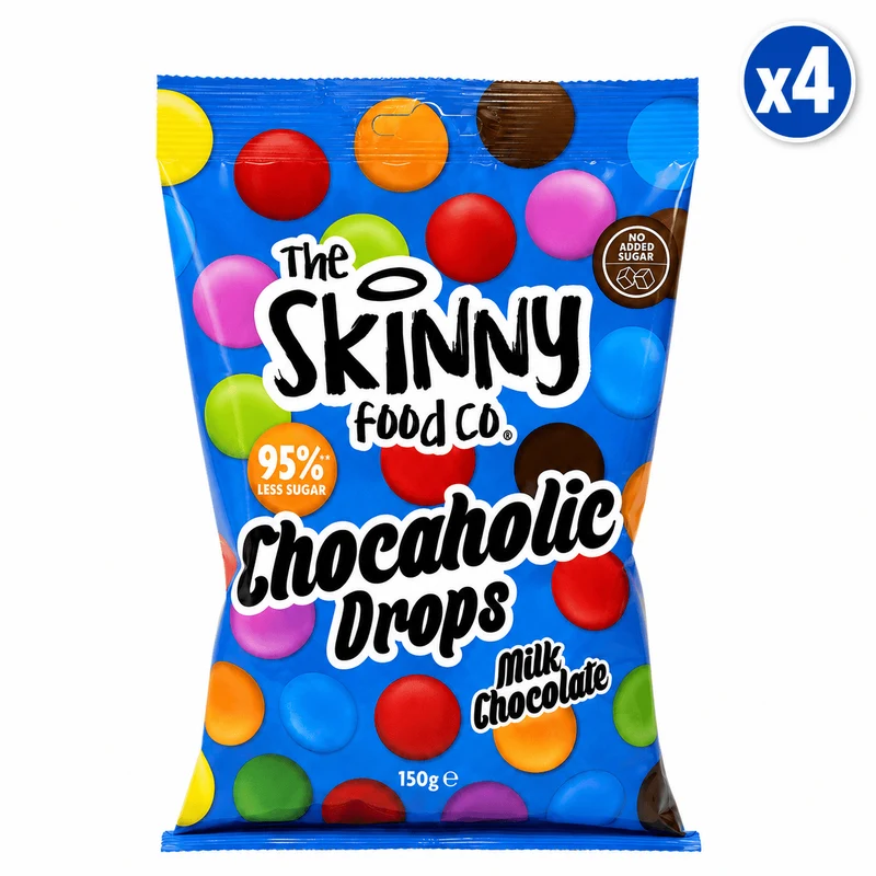 Skinny Chocaholic Drops delepose - 95% mindre sukker - 150g