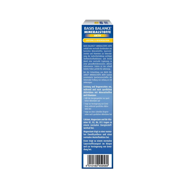 Hübner Basis Balance Mineralstoffe Aktiv Pulver (250 g)