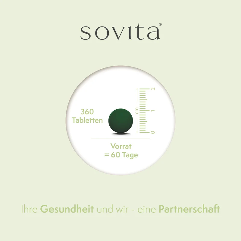sovita BIO Spirulina 500mg Tabletten