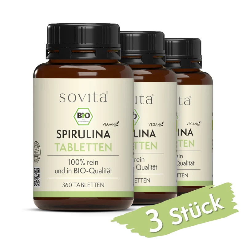sovita BIO Spirulina 500mg Tabletten