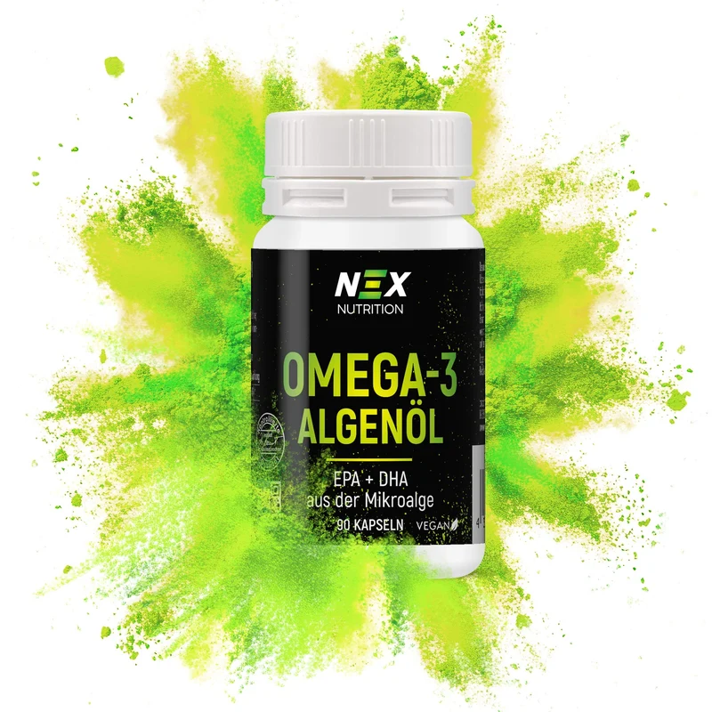 NEX Omega 3 Algenöl Kapseln