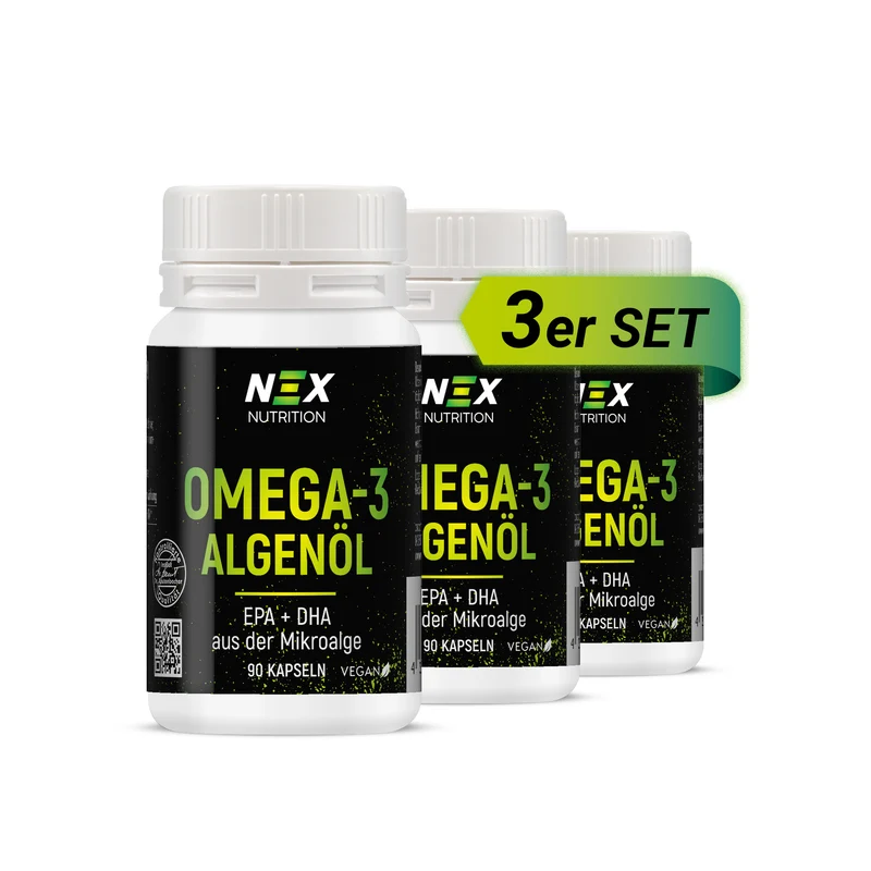 NEX Omega 3 Algenöl Kapseln