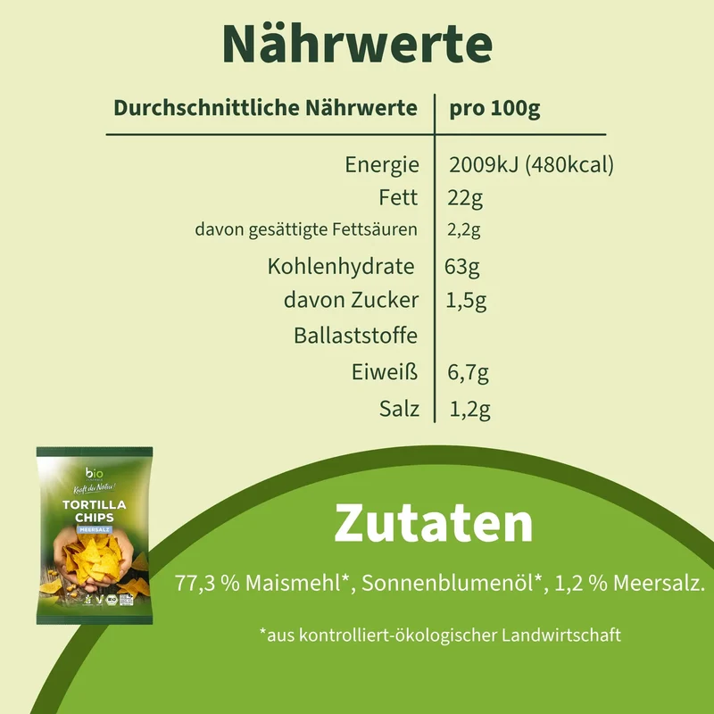 Tortilla Chips Meersalz