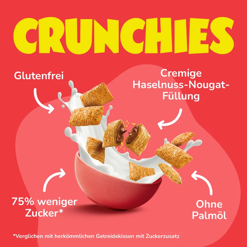 Hazelnut Nougat Crunchies