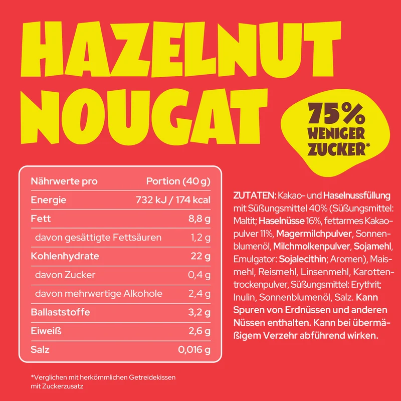 Hazelnut Nougat Crunchies