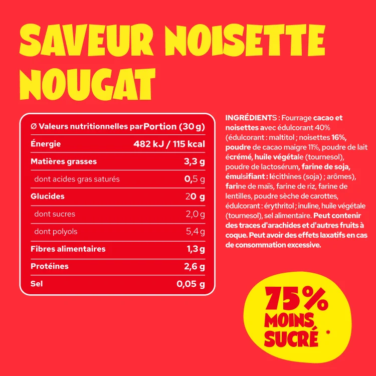 Hazelnut Nougat Crunchies