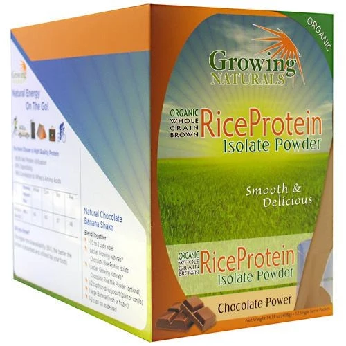 Growing Naturals Organic Whole Grain Brown Rice Protein