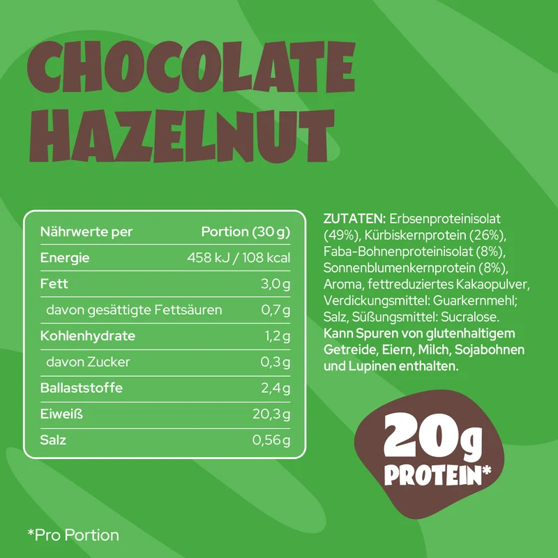 Chocolate Hazelnut Vegan