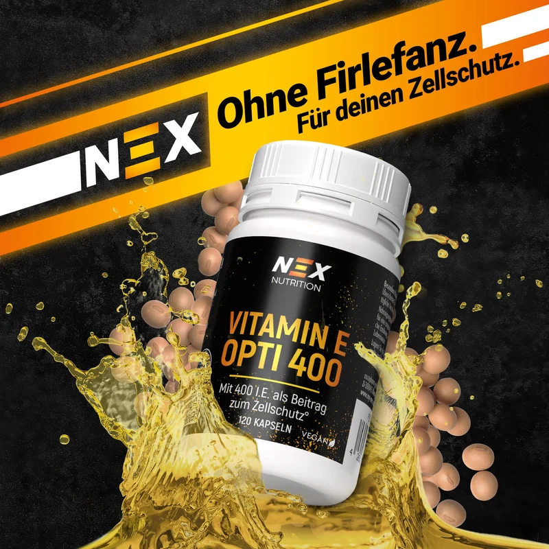NEX Vitamin E Opti 400 Kapseln