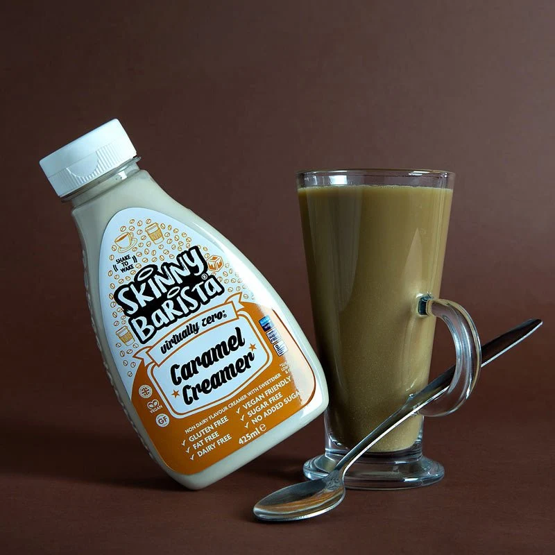 Karamell-Milchkännchen mit Karamellgeschmack – milchfreier Milchkännchen – 425 ml
