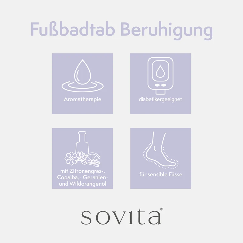 sovita Fußbadtab "Vitalität & Regeneration"