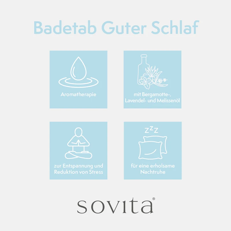 sovita Badetab Aromatherapie "Guter Schlaf"