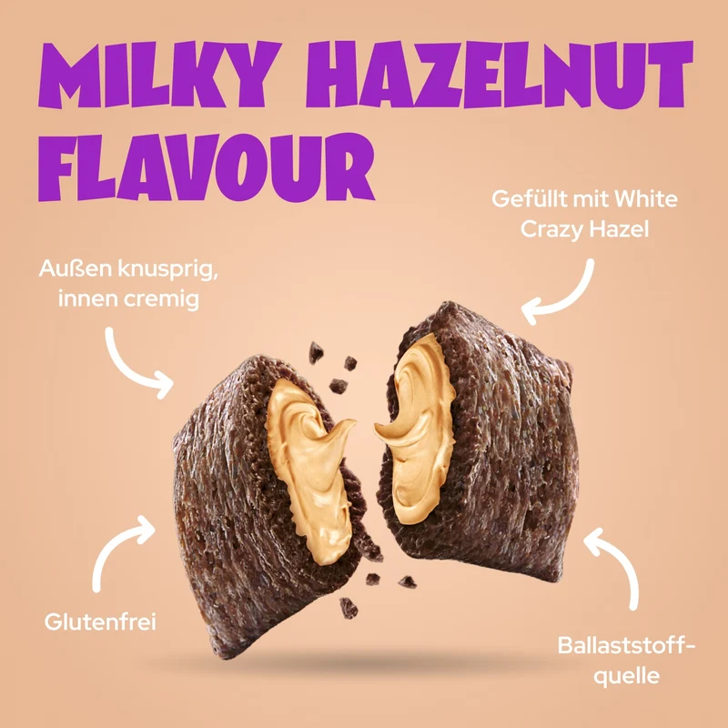 Milky Hazelnut Crunchies