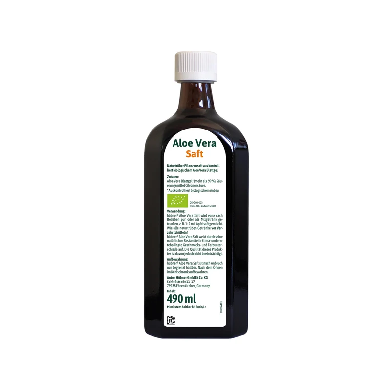 Hübner Aloe Vera Saft BIO (490 ml)