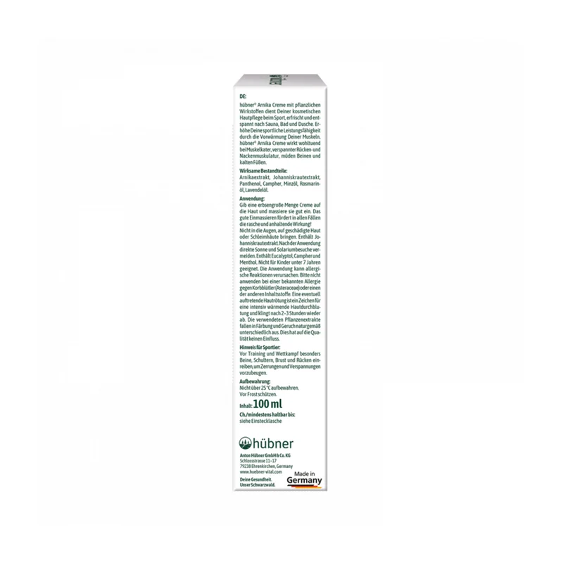 Hübner Arnika Creme (100 ml)