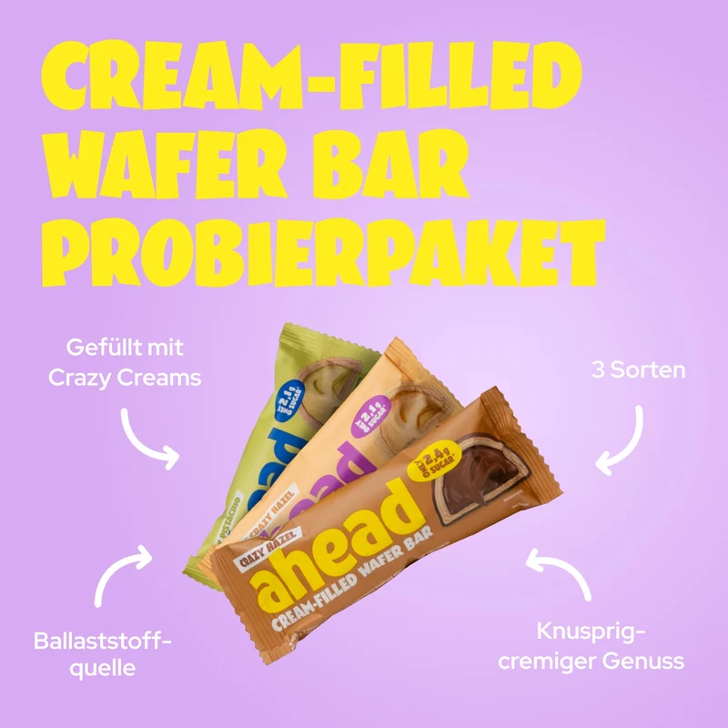 Cream-Filled Wafer Bar Probierpaket