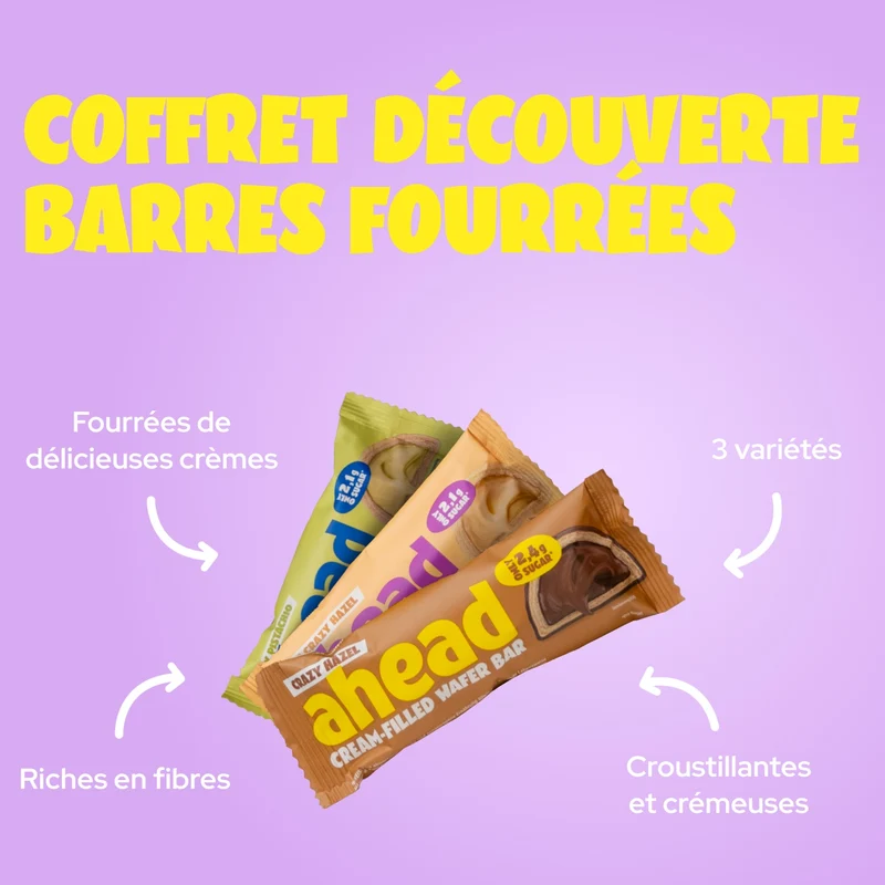 Cream-Filled Wafer Bar Probierpaket