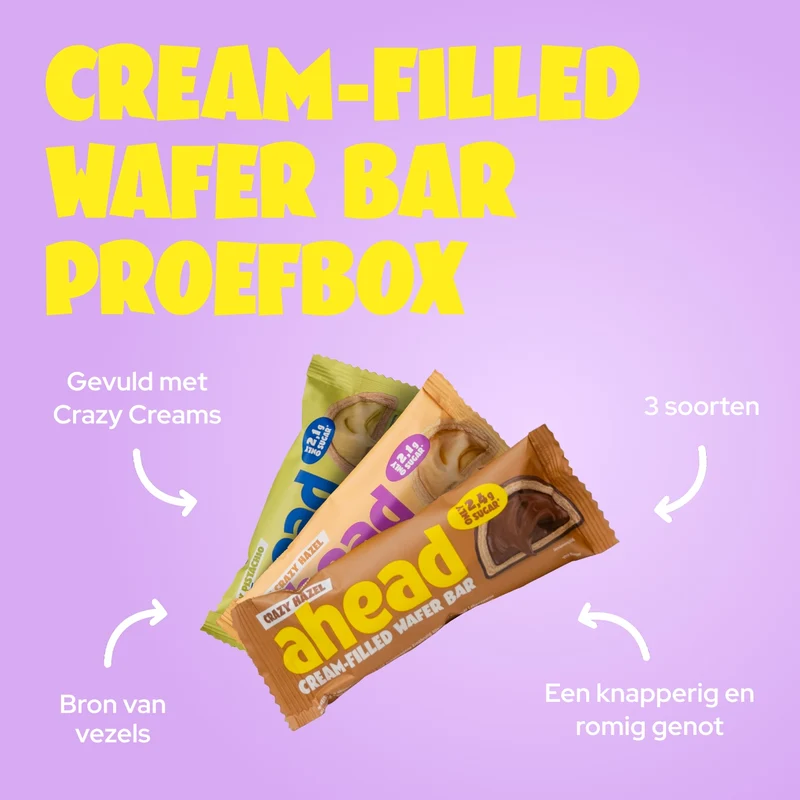 Cream-Filled Wafer Bar Probierpaket
