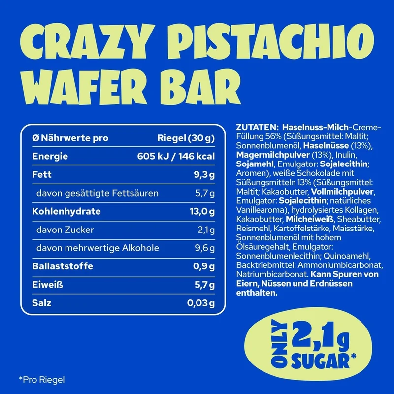 White Crazy Pistachio