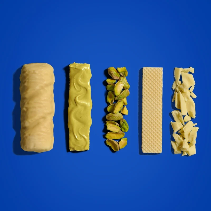 White Crazy Pistachio