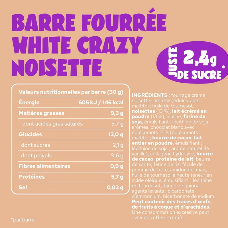 White Crazy Hazel