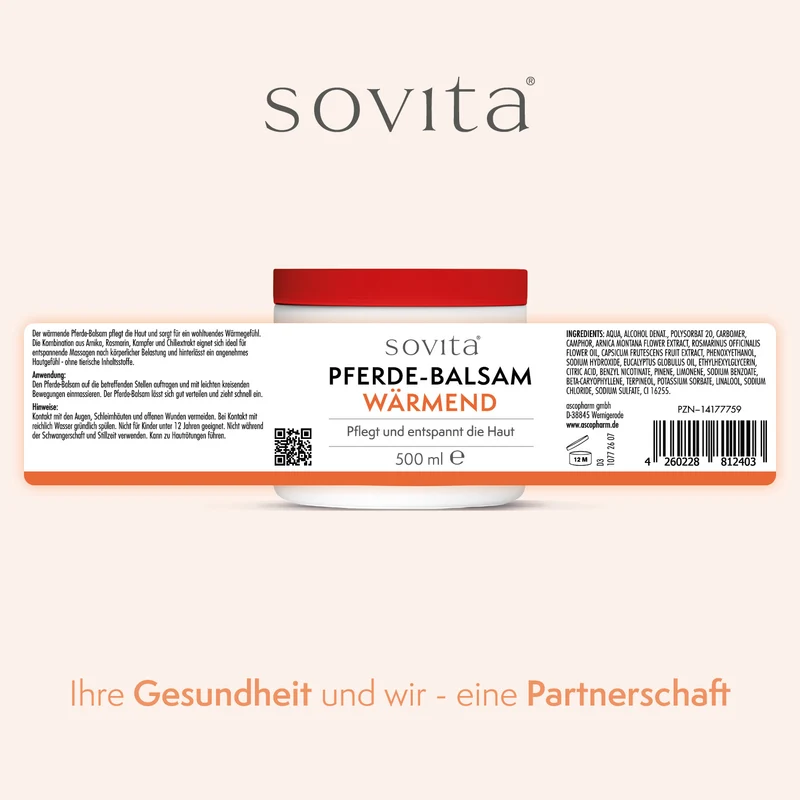 sovita Pferde-Balsam wärmend