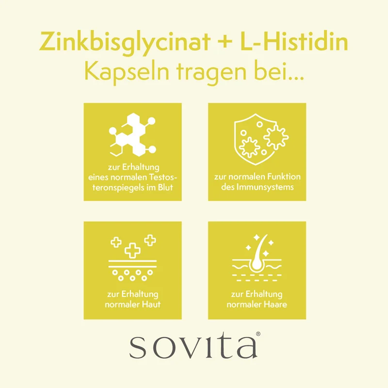 sovita Zinkbisglycinat + L-Histidin