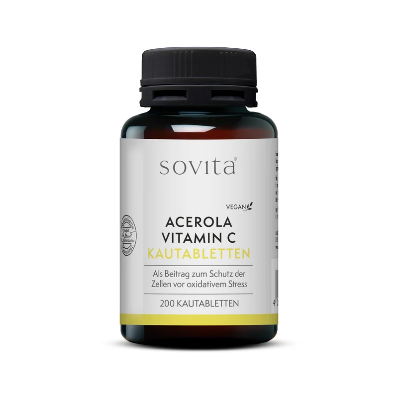 sovita Acerola Vitamin C Kautabletten