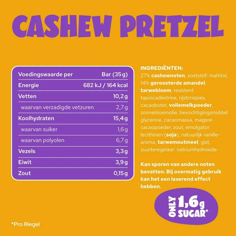 Cashew Pretzel