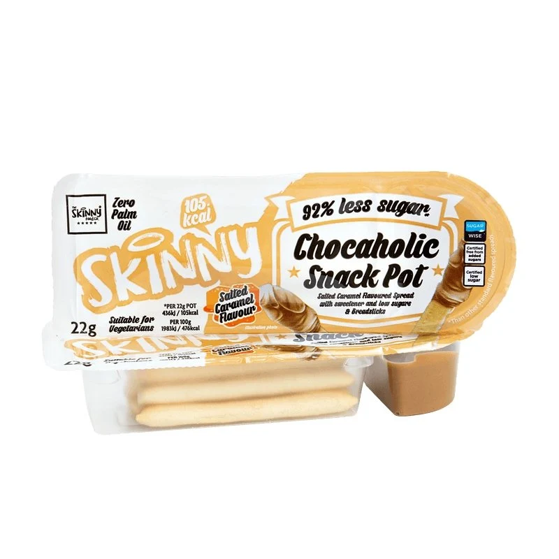 Salted Caramel Skinny Chocaholic Snack Pot – 22 g