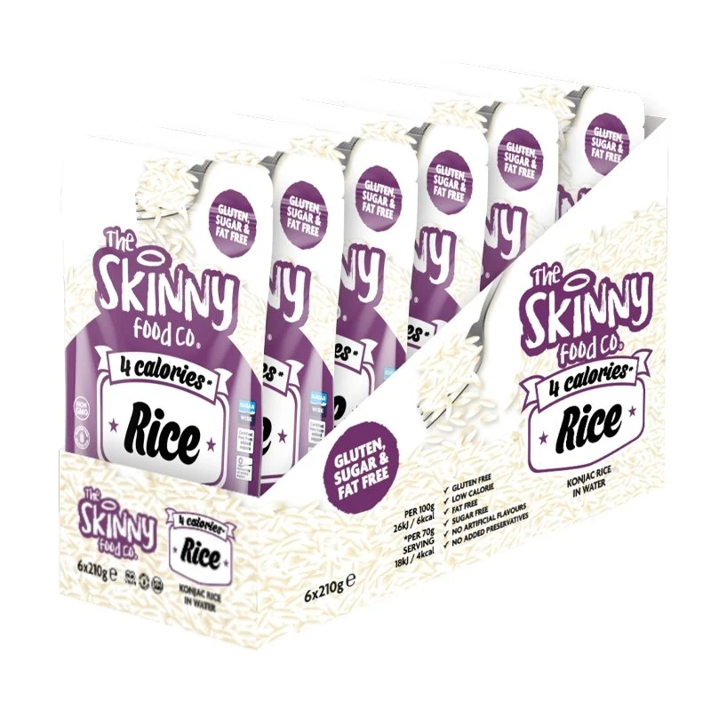 Kaloriefattig Konjac Skinny Rice - (6 x 290 g etui)