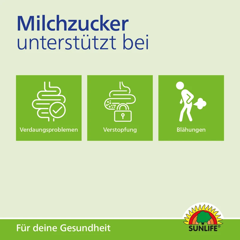 SUNLIFE Milchzucker (500 g)