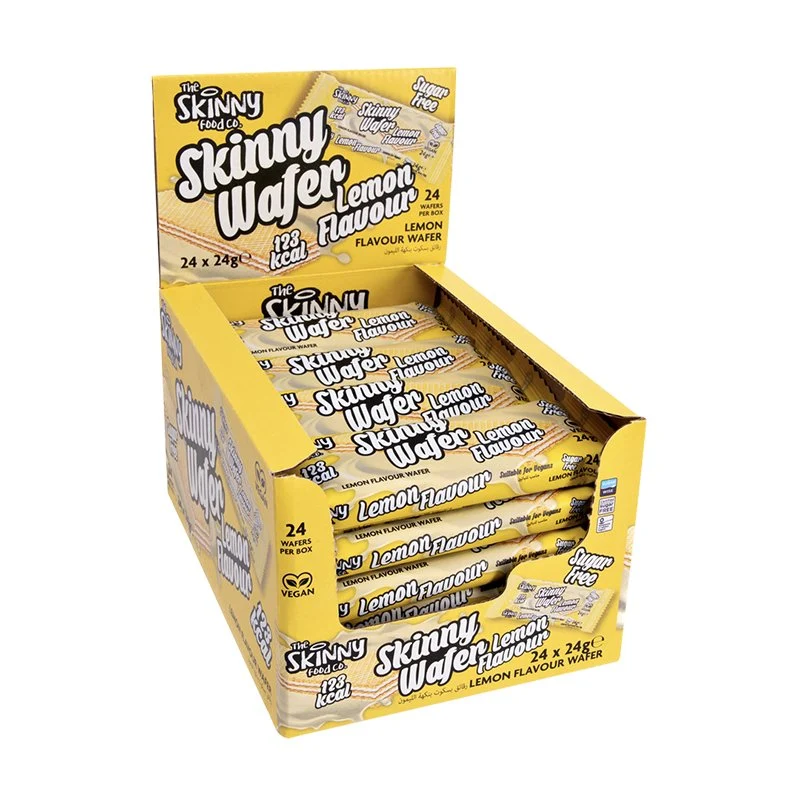 Lemon Skinny Wafer Case 575 g (24 g x 24 enheder)