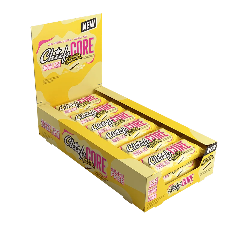 Chiefs Protein Core Riegel Box (12 x 40g)