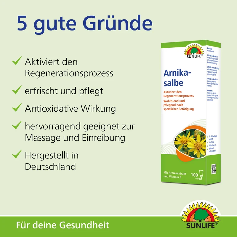 SUNLIFE Arnikasalbe (100 ml)