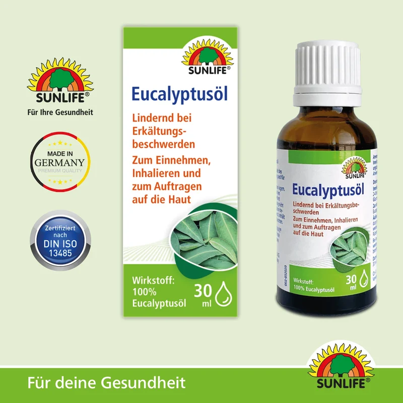 SUNLIFE Eucalyptusöl (30 ml)