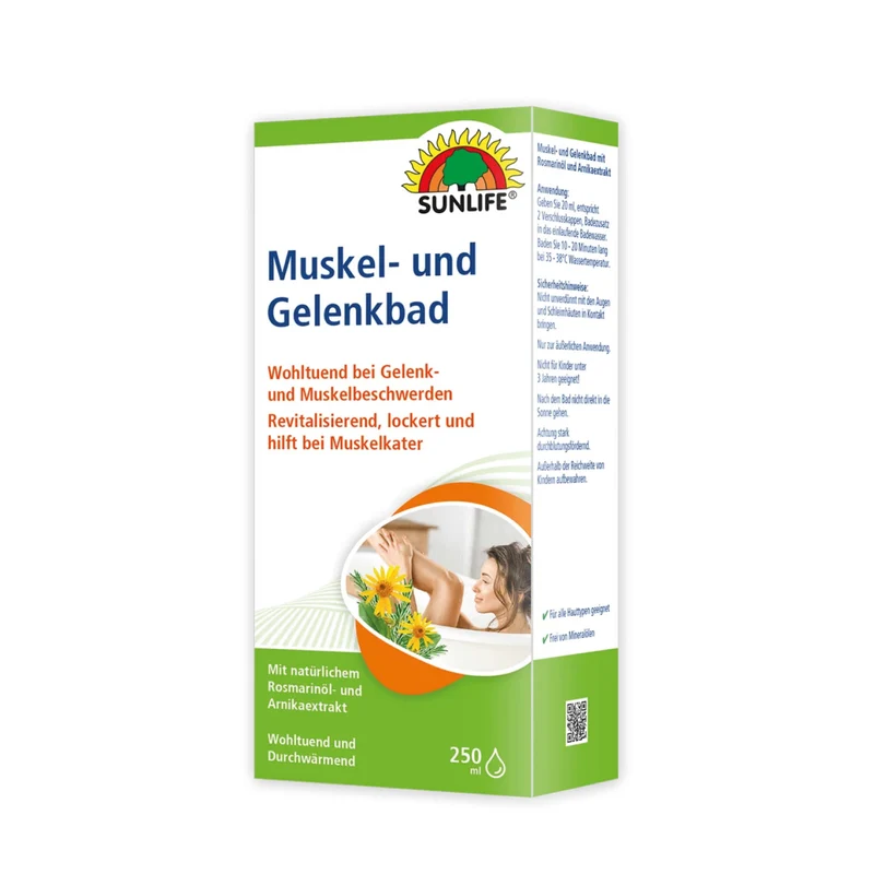 SUNLIFE Muskel- und Gelenkbad (250 ml)