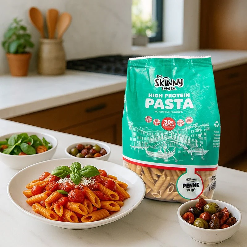 Proteinrig tynd pennepasta (30 g protein pr. portion) - 200 g