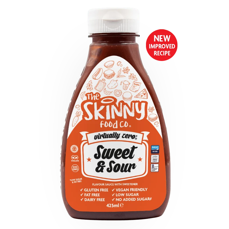 Sød og sur Sauce Virtually Zero © Calorie Skinny Sauce - 425ml