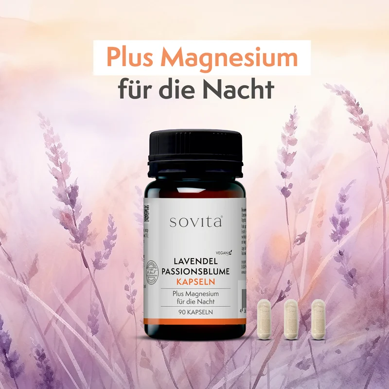sovita Lavendel Passionsblume Kapseln