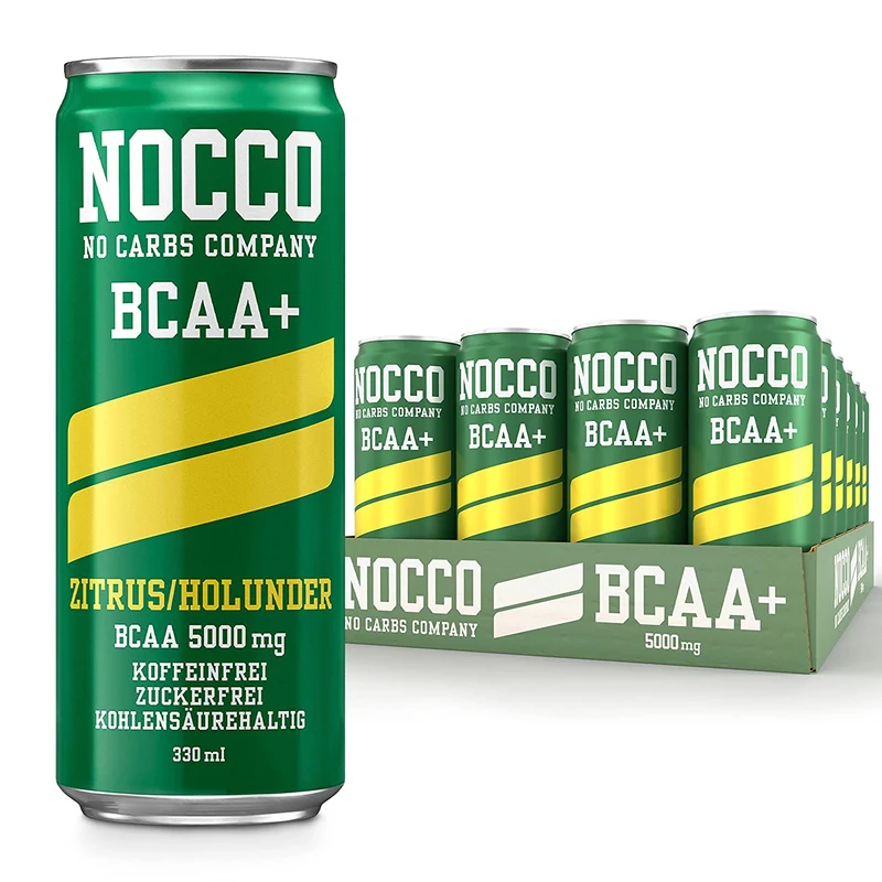 NOCCO BCAA (24x330ml) (inkl. 0,25 € Pfand je Dose)