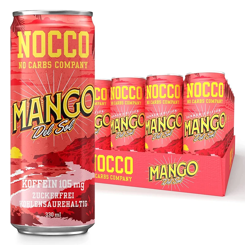 NOCCO BCAA (24x330ml) (inkl. 0,25 € Pfand je Dose)