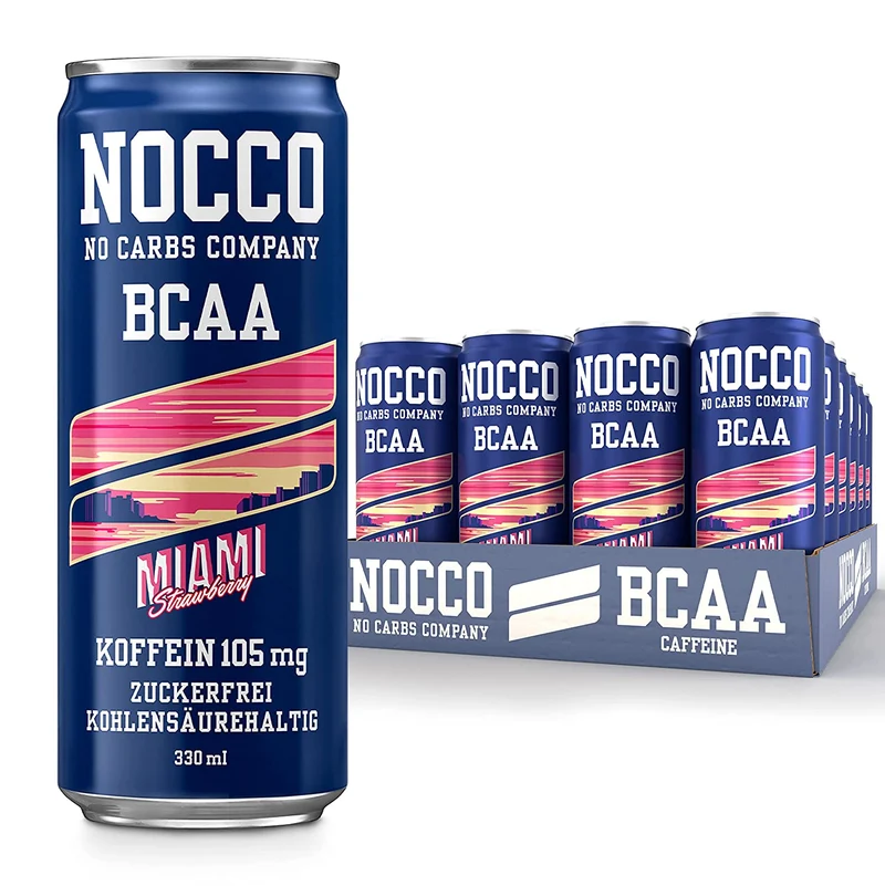 NOCCO BCAA (24x330ml) (inkl. 0,25 € Pfand je Dose)