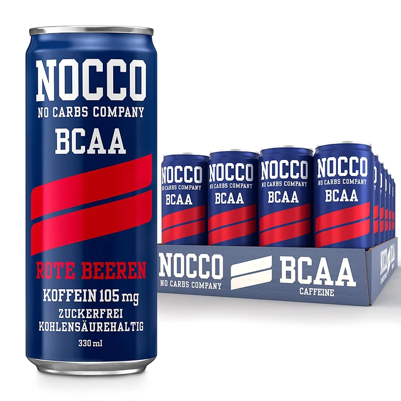 NOCCO BCAA (24x330ml) (inkl. 0,25 € Pfand je Dose)