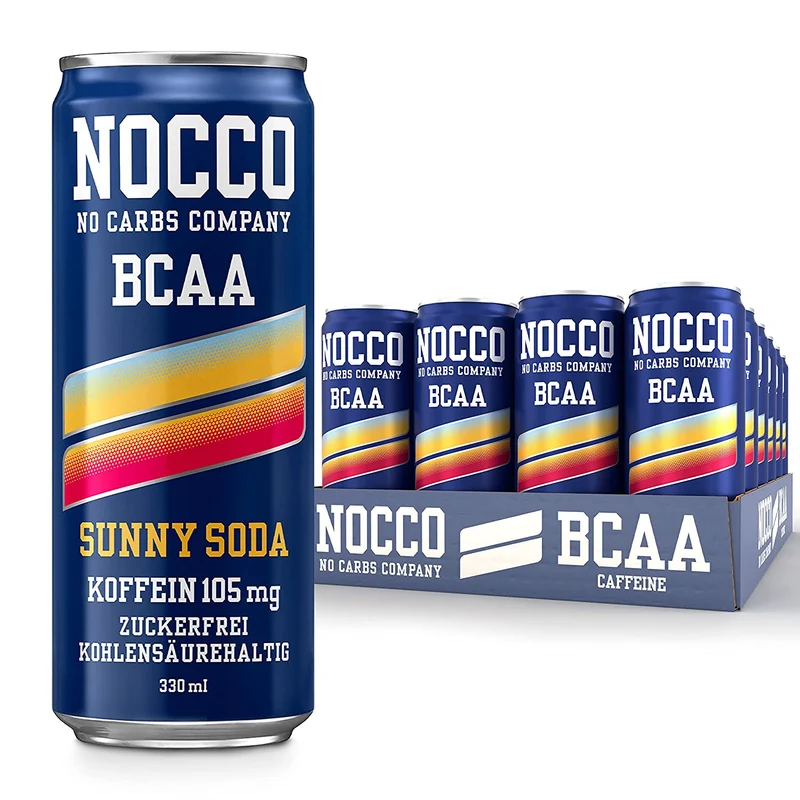 NOCCO BCAA (24x330ml) (inkl. 0,25 € Pfand je Dose)