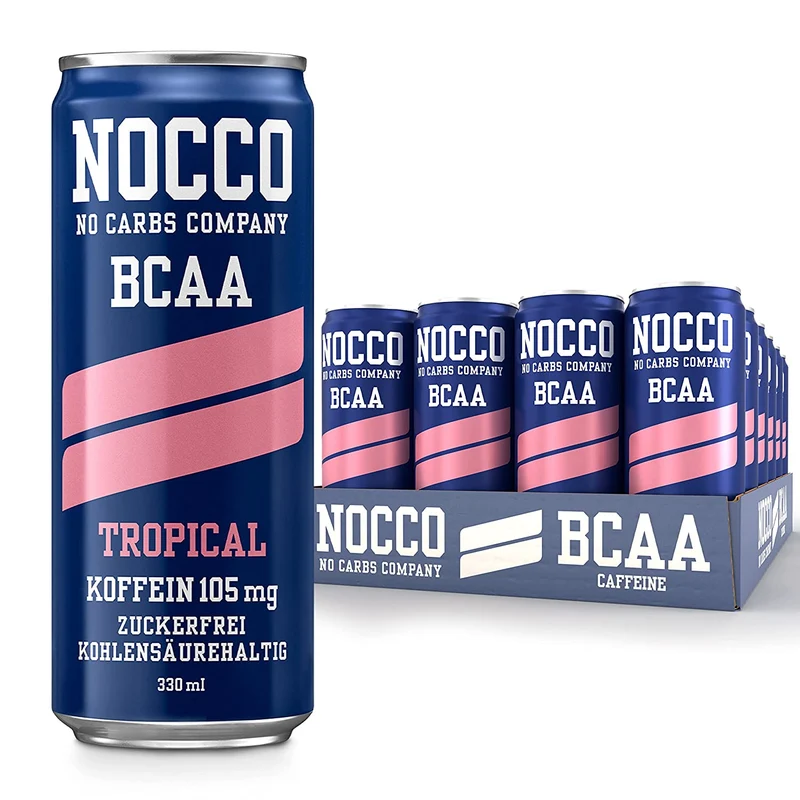 NOCCO BCAA (24x330ml) (inkl. 0,25 € Pfand je Dose)