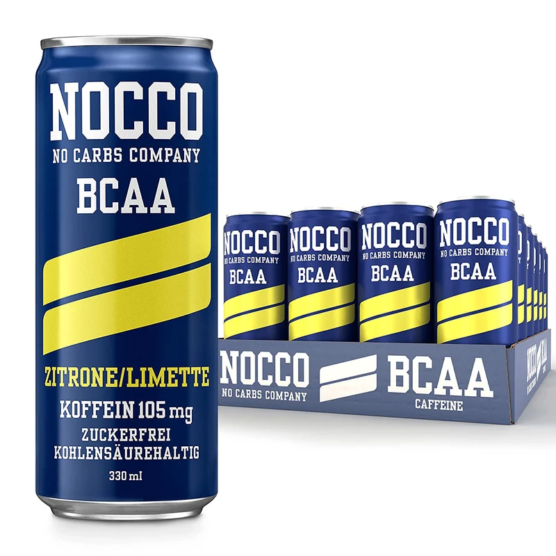 NOCCO BCAA (24x330ml) (inkl. 0,25 € Pfand je Dose)